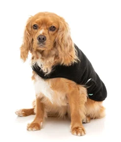 FuzzYard Black Teddy Wrap Vest