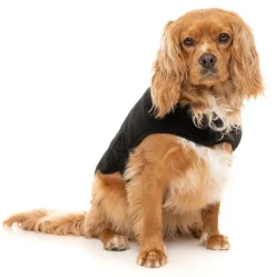 FuzzYard Black Teddy Wrap Vest