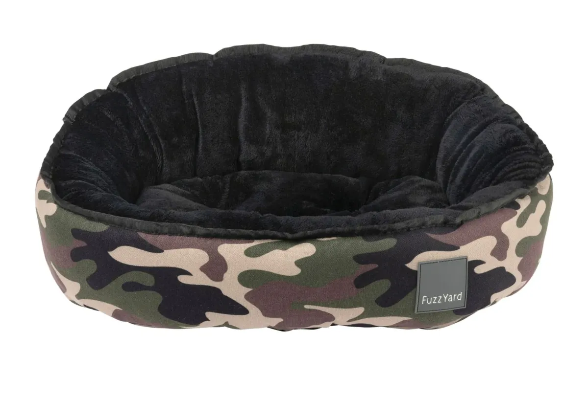 FuzzYard Camo Reversible Bed