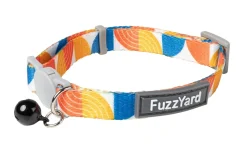 FuzzYard Cat Collar - New Wave - Orange