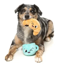 FuzzYard Croissant & Cappuccino 2PK - Dog Toy