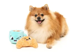 FuzzYard Croissant & Cappuccino 2PK - Dog Toy