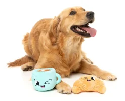 FuzzYard Croissant & Cappuccino 2PK - Dog Toy