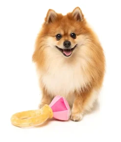 FuzzYard Diamond In The Ruff Ring - Dog Toy