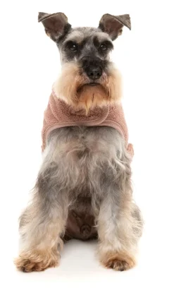 FuzzYard Dusty Pink Teddy Wrap Vest