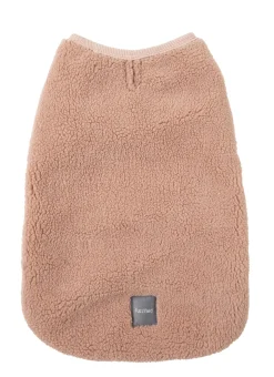FuzzYard Dusty Pink Teddy Wrap Vest