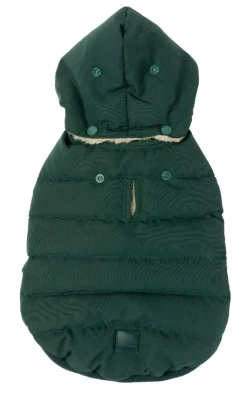 FuzzYard Essential Puffer Jacket - Forest Green