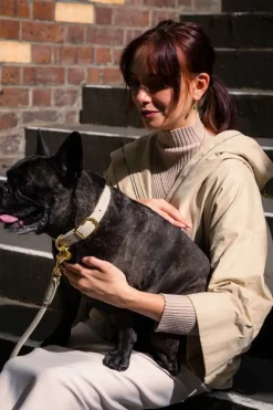 FuzzYard Life Atelier Dog Collar - Sandstone