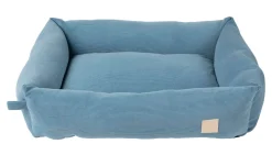 FuzzYard Life Bed - Corduroy Bed - French Blue