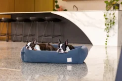 FuzzYard Life Bed - Corduroy Bed - Slate Grey