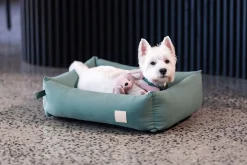 FuzzYard Life Bed - Cotton Bed - Myrtle Green