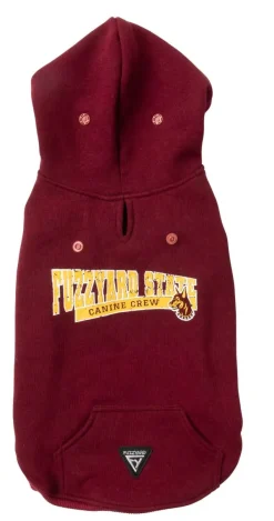 FuzzYard State Hoodie Maroon