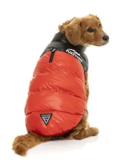 FuzzYard Harlem Puffer Jacket Red