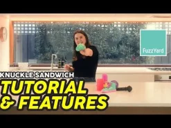 FuzzYard Knuckle Sandwich - Interactive Chew Toy