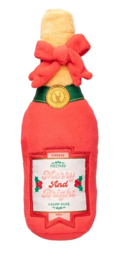 FuzzYard Merry & Bright Chompagne - Dog Toy