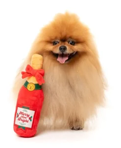 FuzzYard Merry & Bright Chompagne - Dog Toy