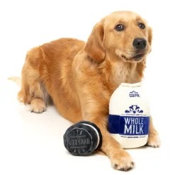 FuzzYard Milk & Cookie 2PK - Dog Toy