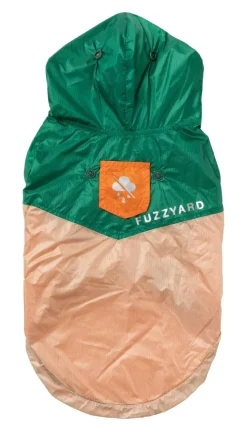 FuzzYard Ormond Raincoat - Green/Beige