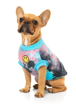 FuzzYard Smiley Tie-rus Sweater Blue/Multi