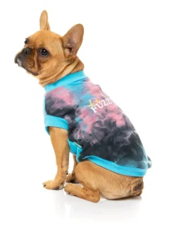 FuzzYard Smiley Tie-rus Sweater Blue/Multi