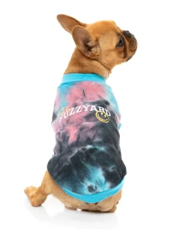 FuzzYard Smiley Tie-rus Sweater Blue/Multi