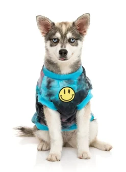 FuzzYard Smiley Tie-rus Sweater Blue/Multi