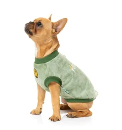 FuzzYard Smiley Tie-rus Sweater Green