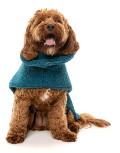 FuzzYard The Cosy Snood Coat - Blue Lagoon