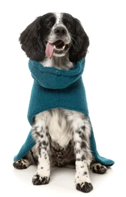 FuzzYard The Cosy Snood Coat - Blue Lagoon