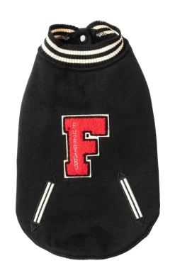 FuzzYard The Letterman Jacket - Black