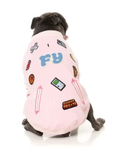 FuzzYard The Letterman Jacket - Pink