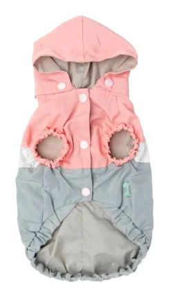 FuzzYard The Seattle Jacket - Pink/Grey