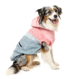 FuzzYard The Seattle Jacket - Pink/Grey