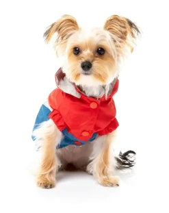 FuzzYard The Seattle Jacket - Red/Blue