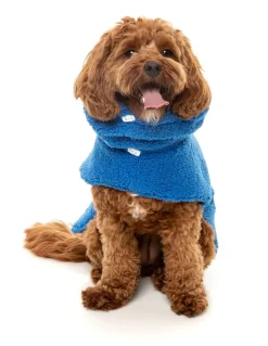 FuzzYard The Snuggle Snood Coat - Blue