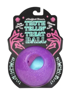 FuzzYard Truth Tellin' Treat Ball - Interactive Chew Toy