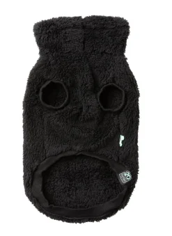FuzzYard Turtle Teddy Sweater Black